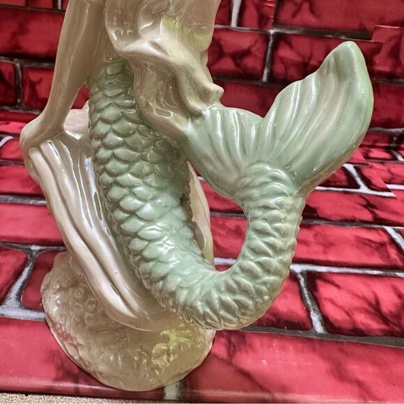 Mermaid Ceramic Poupori figure - Picture 5 of 9